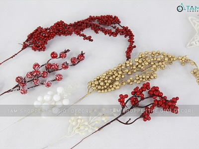Cành trái trang trí handmade nhiều kiểu CANHTRAI-01