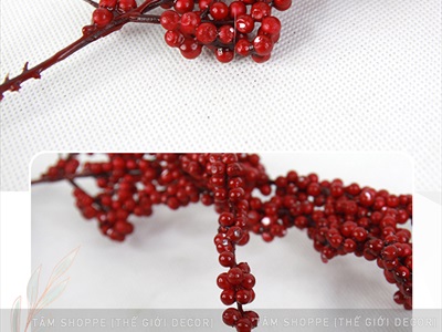 Cành trái trang trí handmade nhiều kiểu CANHTRAI-01