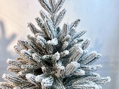 Cây thông Noel 100% lá PE phủ tuyết [Cao 1m5-3m] X-TREE-LP-NR-HS