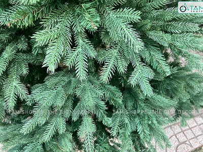 Cây thông Noel xanh lá PE 2 loại lá như thật [Cao từ 1m5-3m6] X-TREE-19