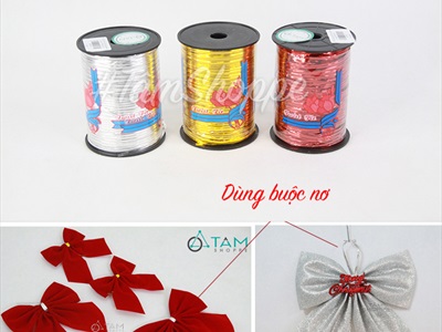 Cuộn dây kẽm màu bản dẹp dài 100m làm handmade PKHM-KEM-01