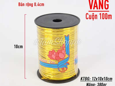 Cuộn dây kẽm màu bản dẹp dài 100m làm handmade PKHM-KEM-01