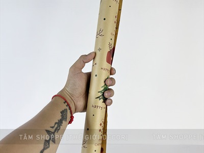 Giấy gói quà họa tiết Giáng sinh 50x70cm [Giấy đẹp - Kiểu mới liên tục] GIAYGOIQUA-04
