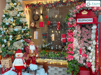 Giấy gói quà họa tiết Giáng sinh 50x70cm [Giấy đẹp - Kiểu mới liên tục] GIAYGOIQUA-04