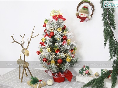 Hộp 32 phụ kiện treo Noel 6 kiểu hộp nơ X-HPK-11