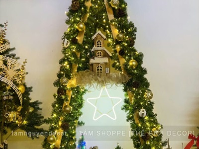 Ngôi sao đèn Led ánh sáng cầu vồng huyền ảo [Nhựa Supo - Phát sáng rực rỡ] ĐK60cm LDEN-NHUA-03