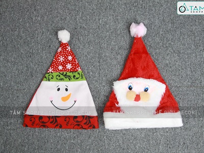 Nón Noel vải người tuyết ông già ngộ nghĩnh NON-X-01