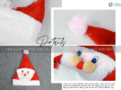 Nón Noel vải người tuyết ông già ngộ nghĩnh NON-X-01