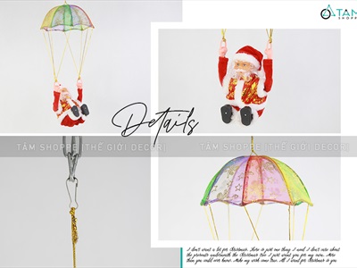 Ông già Noel điện tử nhào lộn nhảy dù có nhạc OGN-DT-02