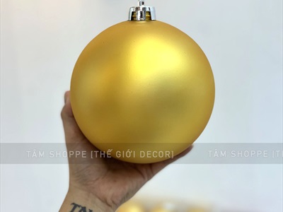 Trái châu Noel mờ đủ màu, đủ cỡ [Từ 4-16cm - Hàng chuẩn] TRAICHAU-34