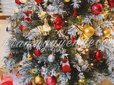 Trái châu Noel búp đèn đủ màu, đủ cỡ [Dài 3-8cm - Bóng đẹp] TRAICHAU-35