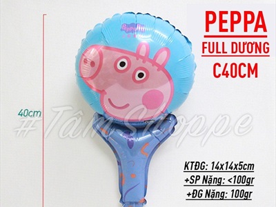Bong bóng kiếng cầm tay hoạt hình nhiều kiểu 35cm BBK-CT-01