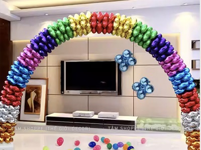 Bong bóng kiếng cỏ 4 lá 33cm BBK-CO4LA-01