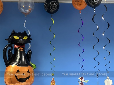 Bong bóng kiếng hình con vật Halloween nhiều kiểu BBK-HLW-01