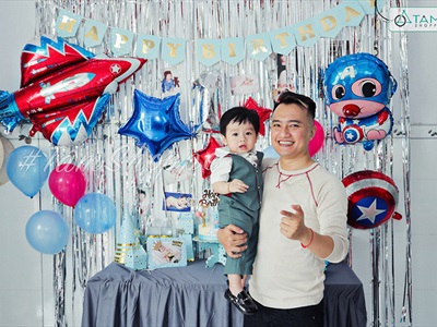 Bong bóng kiếng hình máy bay dài 90cm BBK-MB-01