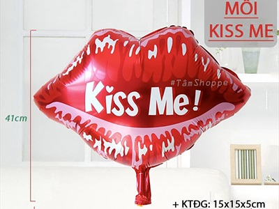 Bong bóng kiếng hình môi son nhiều kiểu BBK-MOI-01