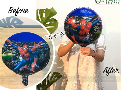 Bong bóng kiếng siêu anh hùng nhiều kiểu BBK-SAH-01