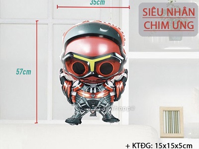 Bong bóng kiếng siêu anh hùng nhiều kiểu BBK-SAH-01
