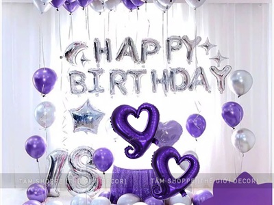 Bong bóng kiếng trái tim móc tình yêu 35cm BBK-TIM-02