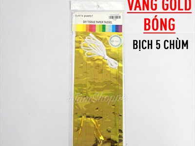 Set 05 chùm tua rua giấy decor tiệc PK-TUARUA-01