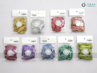Set 10 bong bóng cao su siêu nhủ ĐK25cm BBCS-SIEUNHU