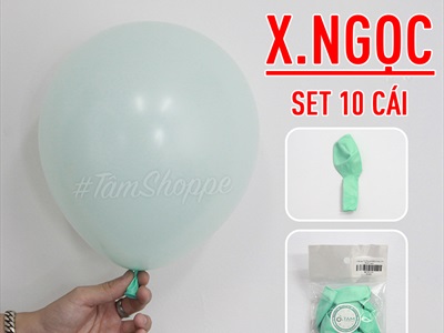 Set 10 bong bóng cao su màu Pastel ĐK25cm BBCS-PASTEL