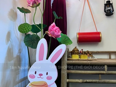 Backdrop Trung thu chủ đề Trăng treo [2025 - Tâm Nguyễn Decor] CC-TRUNGTHU-2501