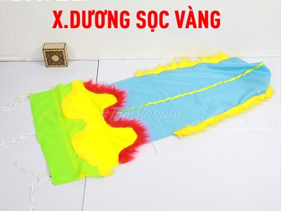 Đầu lân trang trí cỡ nhỏ & trung ĐK 20-25cm DAULAN-01