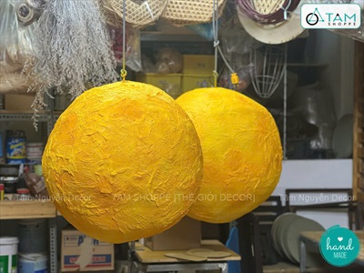 [ORDER 3-5 NGÀY] Đèn mặt trăng tròn 3D decor nhiều cỡ [Cứng cáp - Sáng đẹp] DENTRANG-01