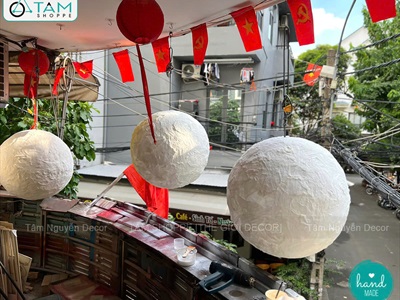 [ORDER 3-5 NGÀY] Đèn mặt trăng tròn 3D decor nhiều cỡ [Cứng cáp - Sáng đẹp] DENTRANG-01