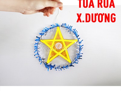 Lồng đèn ông sao truyền thống cỡ mini ĐK15cm (05 màu) LDEN-KIENG-04