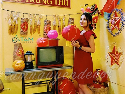 Banner chữ Tết Trung Thu 20x120cm Formex 5ly (tặng băng keo 2 mặt) FORM-TRTHU-02