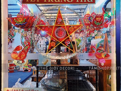 Banner chữ Tết Trung Thu 20x120cm Formex 5ly (tặng băng keo 2 mặt) FORM-TRTHU-02
