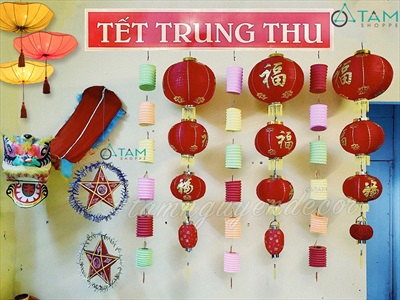Banner chữ Tết Trung Thu 20x120cm Formex 5ly (tặng băng keo 2 mặt) FORM-TRTHU-02