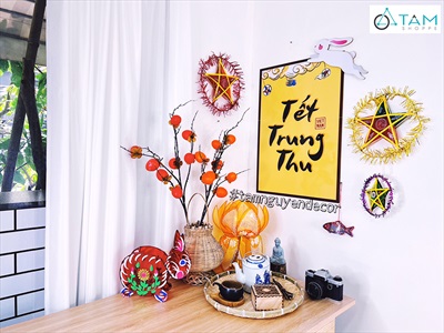 Tranh trang trí Trung thu 2024 bằng Formex 5ly nhiều kiểu (tặng băng keo 2 mặt) FORM-TRTHU-01