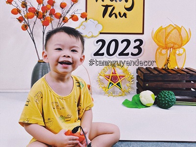 Tranh trang trí Trung thu 2024 bằng Formex 5ly nhiều kiểu (tặng băng keo 2 mặt) FORM-TRTHU-01