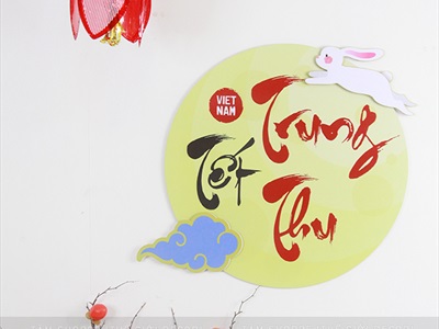 Tranh trang trí Trung thu 2024 bằng Formex 5ly nhiều kiểu (tặng băng keo 2 mặt) FORM-TRTHU-01
