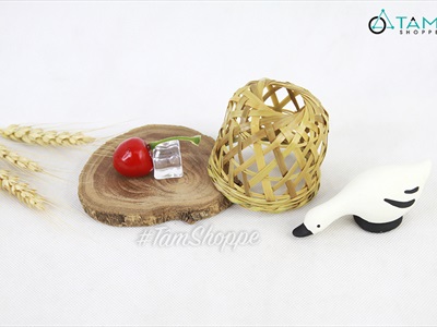 Bội gà tre mini trang trí MTL-BOI-01