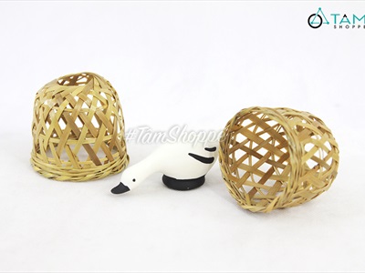 Bội gà tre mini trang trí MTL-BOI-01
