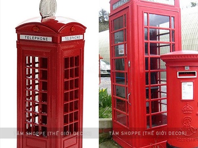 Mô hình bốt điện thoại London nước Anh MHVT-BDT-01