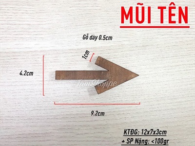 Chữ WC gỗ icon chỉ dẫn nhà vệ sinh Rustic đơn giản CHU-GO-01