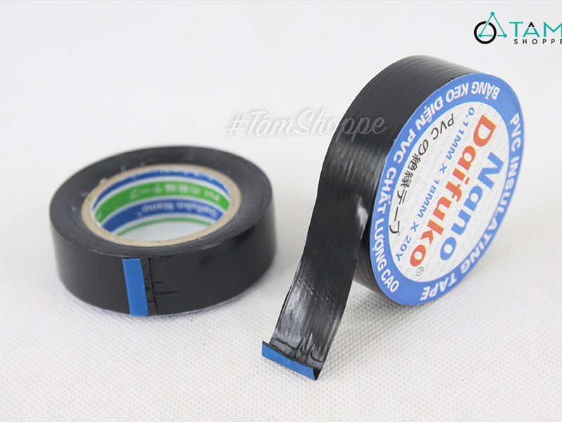 Cuộn băng keo điện nano màu đen 19m DCHM-BK-01