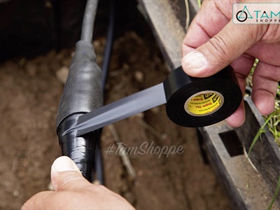 Cuộn băng keo điện nano màu đen 19m DCHM-BK-01