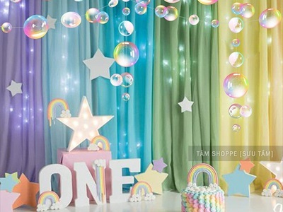 Dây bong bóng bọt biển trang trí dài 2m DTR-BIEN-07