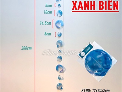 Dây bong bóng bọt biển trang trí dài 2m DTR-BIEN-07