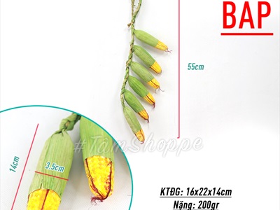 Dây hành tỏi ớt nông sản treo trang trí như thật TRAI-NONGSAN-01