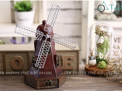 Mô hình cối xay gió biểu tượng Hà Lan (Composite) MHKQTG-CX.GI-01