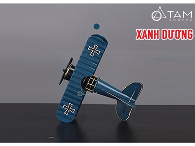 Mô hình máy bay sắt cổ điển chiến đấu MHVT-MB-01