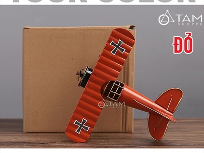 Mô hình máy bay sắt cổ điển chiến đấu MHVT-MB-01