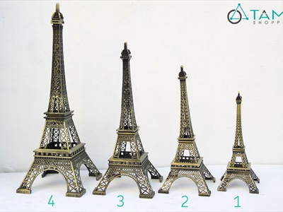 Mô hình Tháp Eiffel biểu tượng nước Pháp MHKQTG-EIFFEL-01